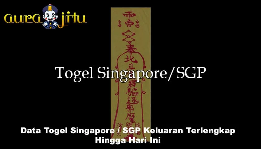 Data Togel SGP (Singapore) Keluaran Terlengkap Hingga Hari Ini